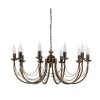 206 Подвесная большая люстра Nowodvorski Ares 206 (220V, на цепи, подсвечник, свеча)
