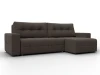 137598 Диван угловой Лига-122 угол универсальный (ДСП,Брус,Рогожка/Коричневый) Лига Диванов 137598