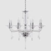 MONICA SP8 CHROME/TRANSPARENT Crystal Lux Monica SP8 CHROME/TRANSPARENT