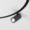 85188/01 Трековый светильник для радиусного шинопровода Elektrostandard Slim Magnetic 85188/01 12W 4200K Comfi чёрный Ø 800мм