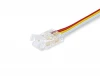 GS7911 Соединитель гибкий двухсторонний COB CCT 12/24V для лент 8mm (3 конт.) (5шт) Ambrella Illumination GS7911
