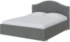 1912785 PROxSON Кровать Classic (Ткань: Велюр Forest 17 Серый) 140x200