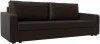 118064 Диван прямой Лига-009 (Коричневый/Экокожа) Лига Диванов арт.118064