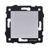 REA-S-006GY Выключатель 1-клавишный перекрестный 10А/250В серый Kollinger REA-S-006GY для Aspekt, Eleganz, Reflex