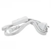 WIC-CIC-2PIN-C7-PL Сетевой шнур Lumin'arte WIC-CIC-2PIN-C7-PL с вилкой и выключателем, разъем C7, 2PIN, 1.5м белый