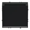 VLS010708 Выключатель встраиваемый карточный 16А (черный матовый) Voltum S70 VLS010708