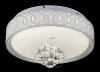 11152/24C Люстра потолочная хрустальная светодиодная Natali Kovaltseva, 1 плафон, белый, прозрачный