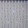 ECO402-1-2B Гирлянда Занавес 2 x 2 м синий 220В, 400 LED, провод черный каучук 2,3мм, IP65 Laitcom ECO402-1-2B