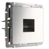 W1181002 Розетка Ethernet RJ-45 (глянцевый никель) W1181002 (a051079)