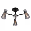 MD.6559-3-S CH+BK Потолочная люстра Imex MD.6559-3-S CH+BK
