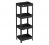 5392409401 Стеллаж Sheffilton SHT-SS25-4 черный 5392409401