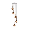 MD1629-5B(copper) Подвесной светильник Zumaline Monic MD1629-5B(copper)