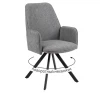 00-00084781 Стул DikLine 293 поворотный BL13 серый, ножки черные 00-00084781