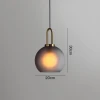 GAUSS01 Подвесной светильник Gauss 20 Шар Серый ImperiumLoft Gauss01 (189520-26)