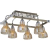411-06-53CAB chrome + antique brass Потолочная люстра N-Light 411 411-06-53CAB chrome + antique brass