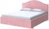 2018307 PROxSON Кровать Classic (Ткань: Велюр Casa Жемчужно-розовый) 80x200
