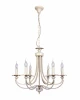 3007/6(creampearl) Подвесная люстра Abrasax 3007/6(creampearl) (220V, на цепи)