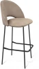 2634830701 Стул барный SHT-ST34-1/S29 латте/чёрный муар Sheffilton 2634830701