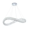 MS.5003.800 CR Подвесной светильник светодиодный хрустальный с пультом с регулировкой цветовой температуры и яркости Modelux MODESTYLE MS.5003.800 CR