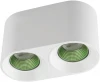 DK3096-WH+GR Накладной точечный светильник Denkirs DK3096-WH+GR