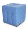 634319 Пуф Dreambag Лотос Голубой ЭкоКожа 634319