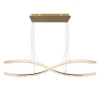 MS.9033.1200 BS Подвесной светильник светодиодный хрустальный с пультом с регулировкой цветовой температуры Modelux MODESTYLE MS.9033.1200 BS