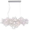 DESEO SP15 L1400 SILVER Подвесной светильник Crystal Lux Deseo SP15 L1400 SILVER