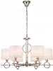 10167/6PL Подвесная люстра Moraine 10167/6PL E14*40W Nickel (220V, на цепи)