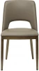 163YH-06574 Стул обеденный экокожа бежевый+бронза 47*52*87см Garda Decor арт.163YH-06574
