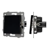 049868 Механизм выключателя одноклавишный непроходной SWT-MK01-PL-BK-V (250V, 10A) (Arlight) 049868