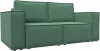 121893 Диван прямой Куба мини (Зеленый/Рогожка) Лига Диванов арт.121893