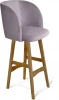 5630449304 Стул барный SHT-ST33/S65 сиреневая орхидея/светлый орех от фабрики Sheffilton