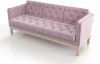 20734 Диван Arsko Айверс Б сосна розовый шенилл