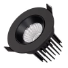 041574 Встраиваемый точечный светильник MS-ATOLL-BUILT-TURN-R94-10W Warm3000 (BK, 60 deg, 230V) (Arlight, IP54 Металл) 041574 (LED)