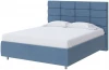1922826 PROxSON Кровать Shapy без основания (Ткань: Рогожка Тетра Голубой) 80x190