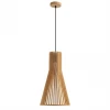 8384/1A Подвесной светильник Lumion Gerda 8384/1A бежевый дерево E27 60W 220V
