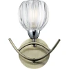 406-01-11 chrome + antique brass Бра N-Light 406 406-01-11 chrome + antique brass