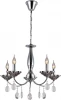 IL1241-5PPA-29 CR Подвесная люстра ILLUMICO IL1241-5PPA-29 CR (220V, подвески, на цепи, подсвечник, свеча)