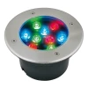 ULU-B12A-9W/RGB IP67 GREY Встраиваемый светильник уличный Uniel ULU-B12A-9W/RGB IP67 GREY (LED, 220V, круглые)