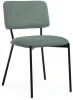 15658 Стул Woodville на металлокаркасе Reparo oliva / black 15658