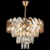01982-0.4-06 Подвесная люстра Reluce 01982-0.4-06 (220V, хрусталь, на цепи)