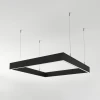 032990 Подвесной линейный светильник LED ALT-LINEAIR-QUADRAT-FLAT-UPDOWN-DIM-785-110W Day4000 (BK, 100 deg, 230V) (Arlight, IP20 Металл) 032990