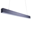 ULO-K10D 30W/4000K/L120 IP40 BLACK Подвесной светодиодный светильник линейный 4000K алюминий/черный Uniel ULO-K10D 30W/4000K/L120 IP40 BLACK