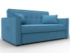 134861 Диван прямой Лига-104 (140) (ЛДСП,Брус,Фанера,Рогожка/Голубой) Лига Диванов 134861