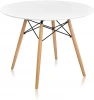 УТ000035116 Стол 100, белый Stool Group DSW УТ000035116