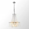 LSP-6000 Подвесная люстра Lussole Rains LSP-6000 (220V, хрусталь, на цепи)