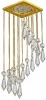 Tayo GU10.5.14.8x8.106 G Встраиваемый светильник хрустальный Dio D'Arte Tayo Gold GU10.5.14.8x8.106 G