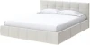1897414 PROxSON Кровать Varna без основания (Экокожа Белый) 180x200