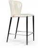 2000000000152 Стул полубарный Albert, кожа бежевый Top Concept ALBERT 2000000000152