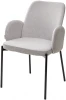 HDC034VF119VF120 Стул M-City NIKKI VF119 светло-серый / VF120 серый